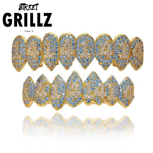 Grillz "fun", pour costumes et cadeaux loufoques multicolores