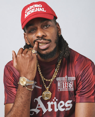 Arsenal x Aries : Football et Mode qui rencontrent le grillz