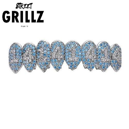 Trippie Redd Grillz in Diamond and Gold or Silver "14" 