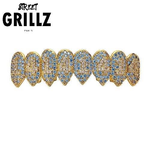 Trippie Redd Grillz in Diamond and Gold or Silver "14" 