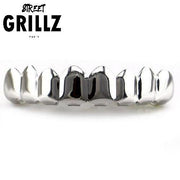 Grillz "classique" en Argent ou en Or 8 dents