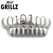 Grillz "classique" en Argent ou en Or 8 dents