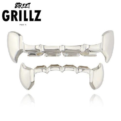 Grillz "vampire grillzé" en Argent, en Or et en Bronze/Rose