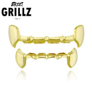 Grillz "grilled vampire" in Silver, Gold and Bronze/Pink 