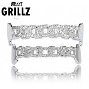 Grillz chaîne cubaine "cubanlings" en Argent ou Or