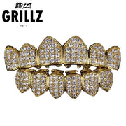 Grillz "clean ice" Offset en Diamant et Argent ou Or