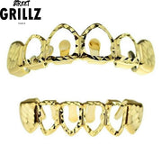 Dosseh "savage" Grillz in Gold and Silver