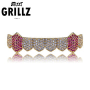 “Lil Yachty” Grillz in Colored Diamond and Gold or Silver