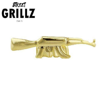 Zola Grillz for AK-47 "single" incisors, in Silver or Gold 