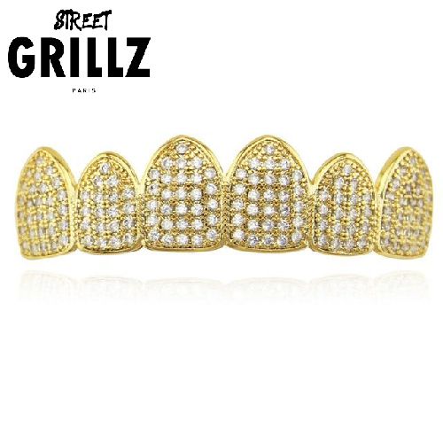 Travis Scott “Ice” Grillz in Diamond and Gold or Silver 